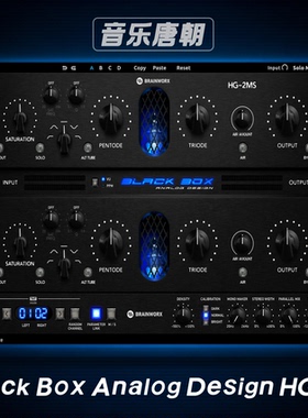 Black Box Analog Design HG-2黑盒子总线混合效果器WIN+MAC