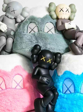 Mand kaws公仔 holiday日本限定手办富士山睡姿玩偶 礼物车载摆件