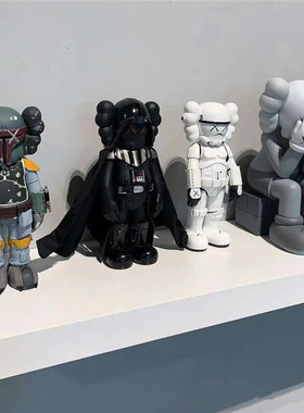 Mand kaws公仔星球大战Starwar潮流手办玩偶样板房装饰品摆件礼物