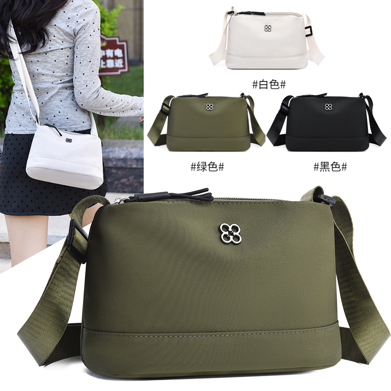 新款多功能多层休闲百搭防水轻巧便携手机包时尚单肩斜挎布包女包