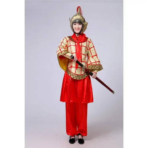古代士兵装男古装盔甲戏曲表演