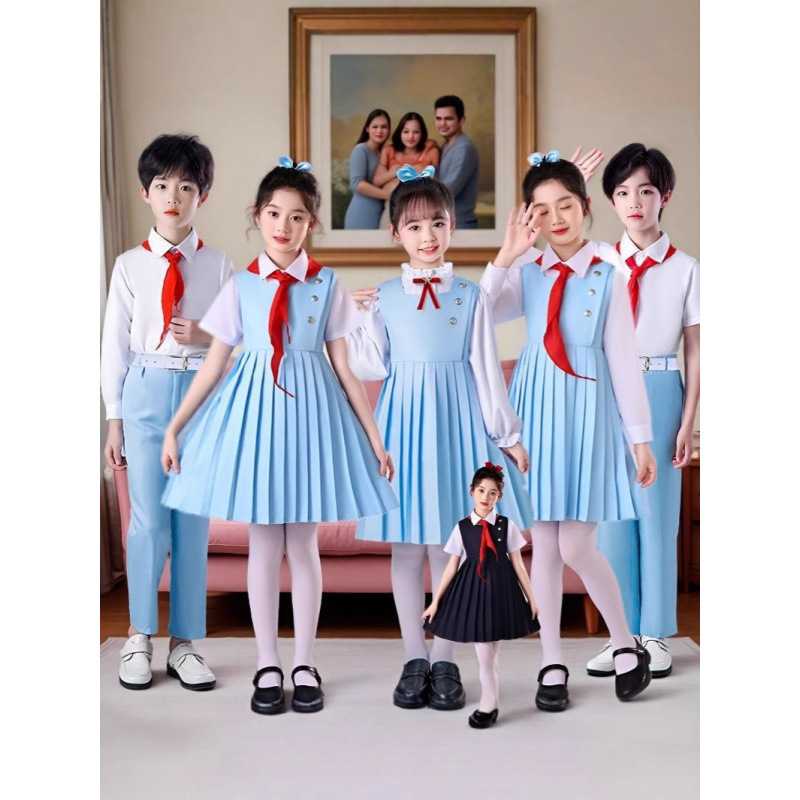 中小学生诗歌朗诵演出服|比赛