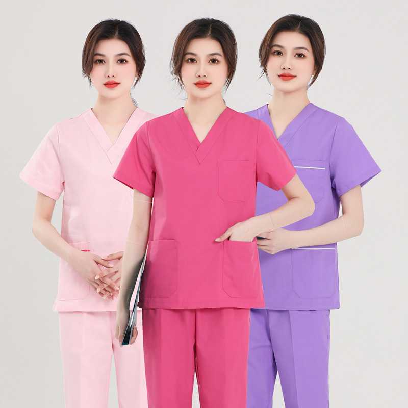洗手衣男女棉质长袖刷手服套装｜