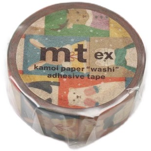 和纸胶带 冬装 手帐胶带 MTEX1P229整卷 2023新品 日本mt