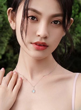 一见钟情项链小众高级感浪漫轻奢送女友七夕礼物