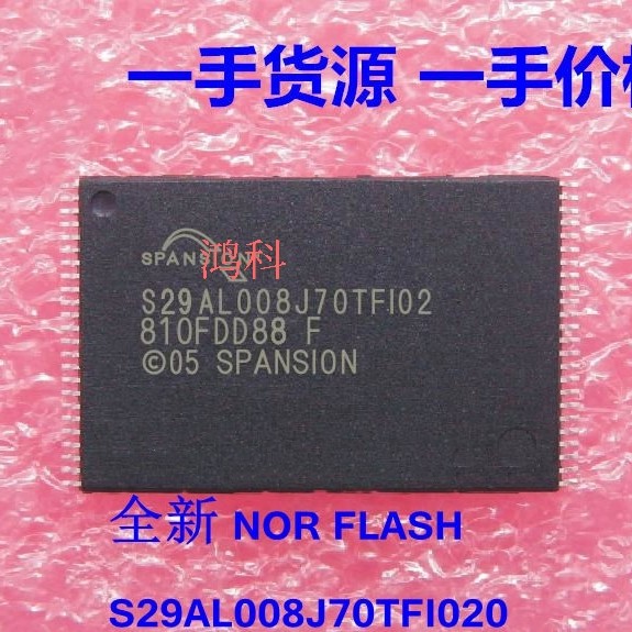 全新 S29AL008J70TFI02 S29AL008J70TFI020 FLASH储存器IC-封面