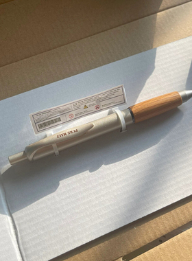 日本UNI三菱中性笔UMN-515橡木握手按动签字笔学生用原木笔握0.5m