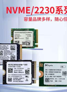 2230Nvme固态硬盘PM991A9B19C1ABC711BC901BC501SN740BG4/5/6SSD