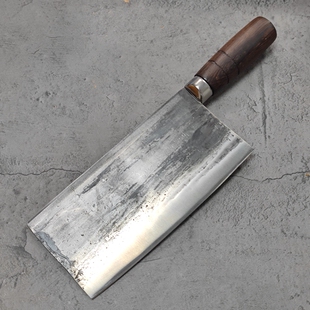 家用菜刀斩切两用刀锻打斩鸡鸭鱼肉小骨头厚背老菜刀库存清仓