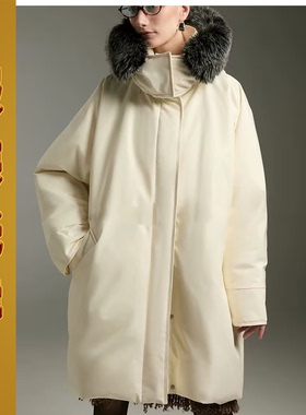 6134迦勒纸样新款秋冬裁缝宽松休闲可脱卸连帽派克羽绒服裁剪图