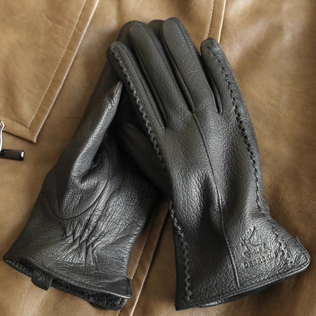 蒂羽森女士鹿皮分指手套折扣