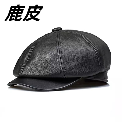 蒂羽森八角帽逛街休闲男士秋冬季