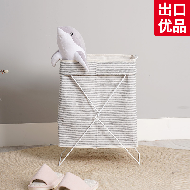 家用折疊ins風布藝大容量臟衣籃