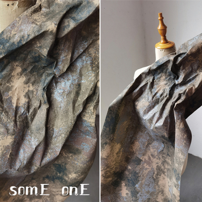 风铃纸粗服装欧美肌理