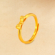 新款 小众设计感开口调节指环备婚首饰 时尚 仿黄金色多款 戒指女款
