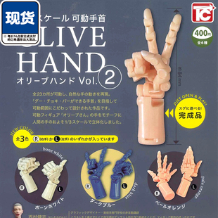 1/3可动手部模型2扭蛋ToysCabin关节可动左右手微缩 现货