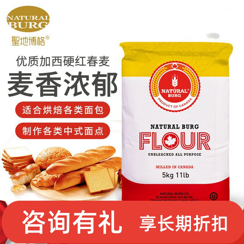 加拿大进口圣地博格高筋面粉