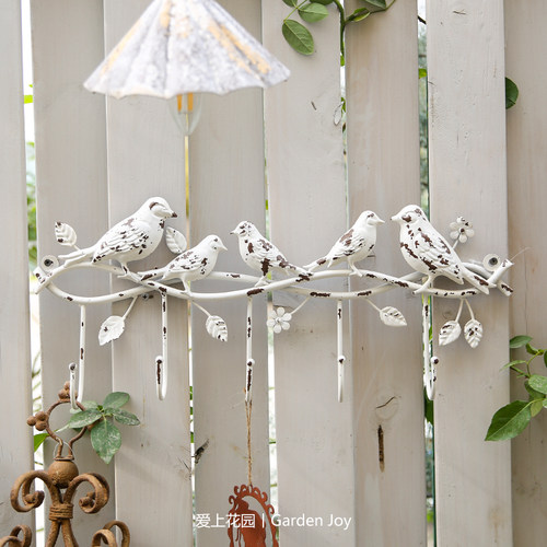 铁艺做旧壁挂装饰摆件