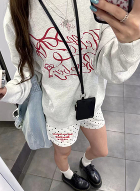 设计感小巧精致零钱包ins韩新款挂脖迷你包红色配饰挂件方形包女