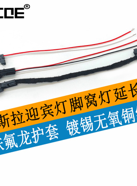 SCOE适用特斯拉Tesla Model 3 Y S X迎宾灯脚窝灯延长线