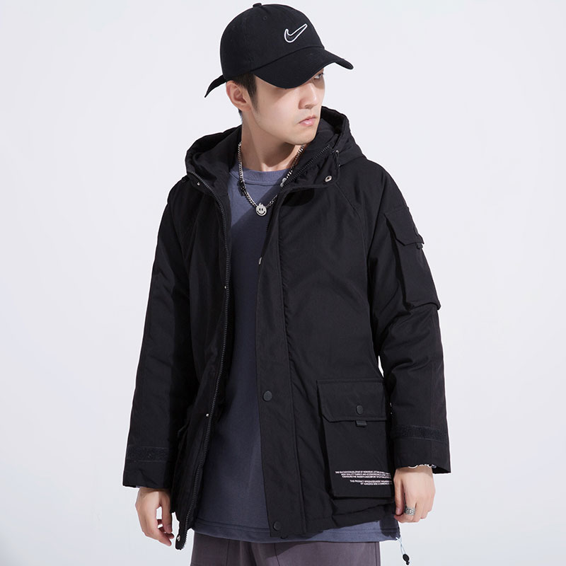 2020工装棉衣男士外套贴标多口袋棉服连帽棉袄MY53-P80控108,男装棉衣,星座207