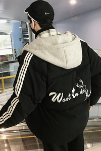 港风棉衣男面包服男短款棉袄男棉服男外套MY36-P55