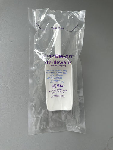 进口一次性无菌取样取药勺铲250ml Bel-Art Sterileware 取样勺 H