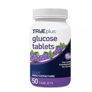 Glucose 50ct Tablets Flavor Bottle Grape TRUEplus?