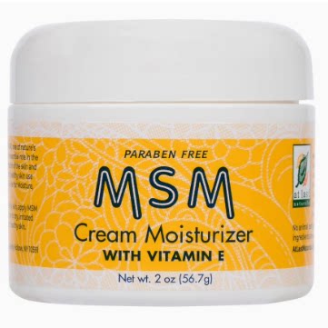 At Last Naturals MSM Cream, Face Lotion to Reduce Fine Lines