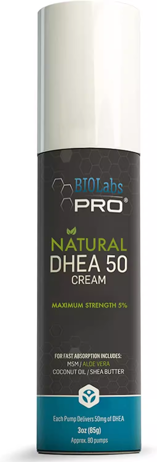 美国代购DHEA - All Natural Bioidentical 50mg Dhea Cream - Tw