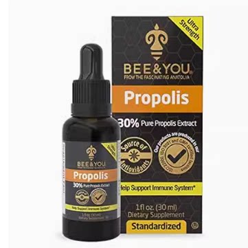 BEE and You， Propolis Liquid Extract Drops， Ultra Pure， I