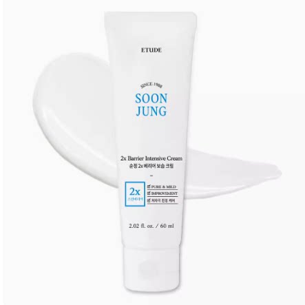 美国代购Etude House SoonJung 2x Barrier Intensive Cream 60ml