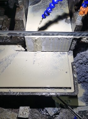 定制精密机械铝压铸ALSi12Fe定位制模具批发同行零切提供样品