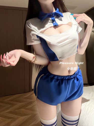 甜心宝贝*日系拉拉队体操服少女纯欲风高校学院风水手服运动套装