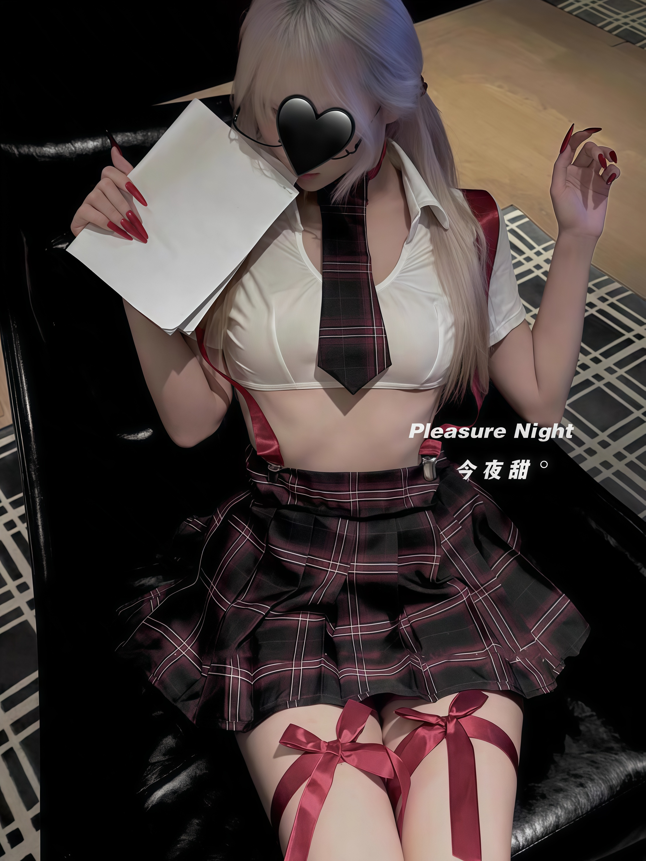 逃课学妹*日系纯欲风JK制服性感辣妹睡裙学院风领带短衬衫百褶裙