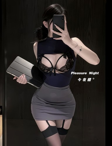 火辣秘书*性感睡衣御姐黑丝包臀裙诱惑制服套装情调趣味内衣qqny