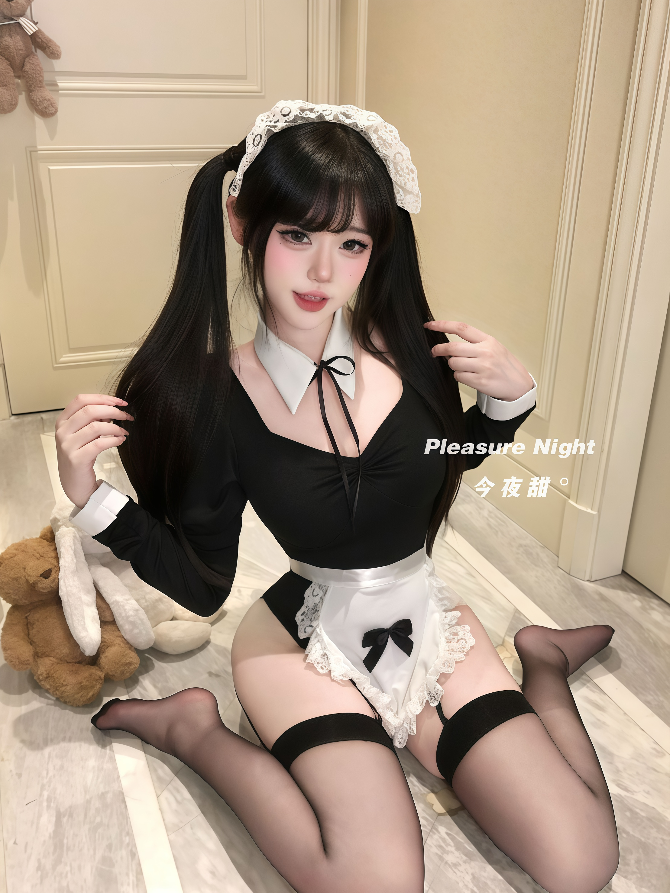 青春女佣*情调趣味内衣COS角色扮演兔女郎小胸显大性感女仆制服装