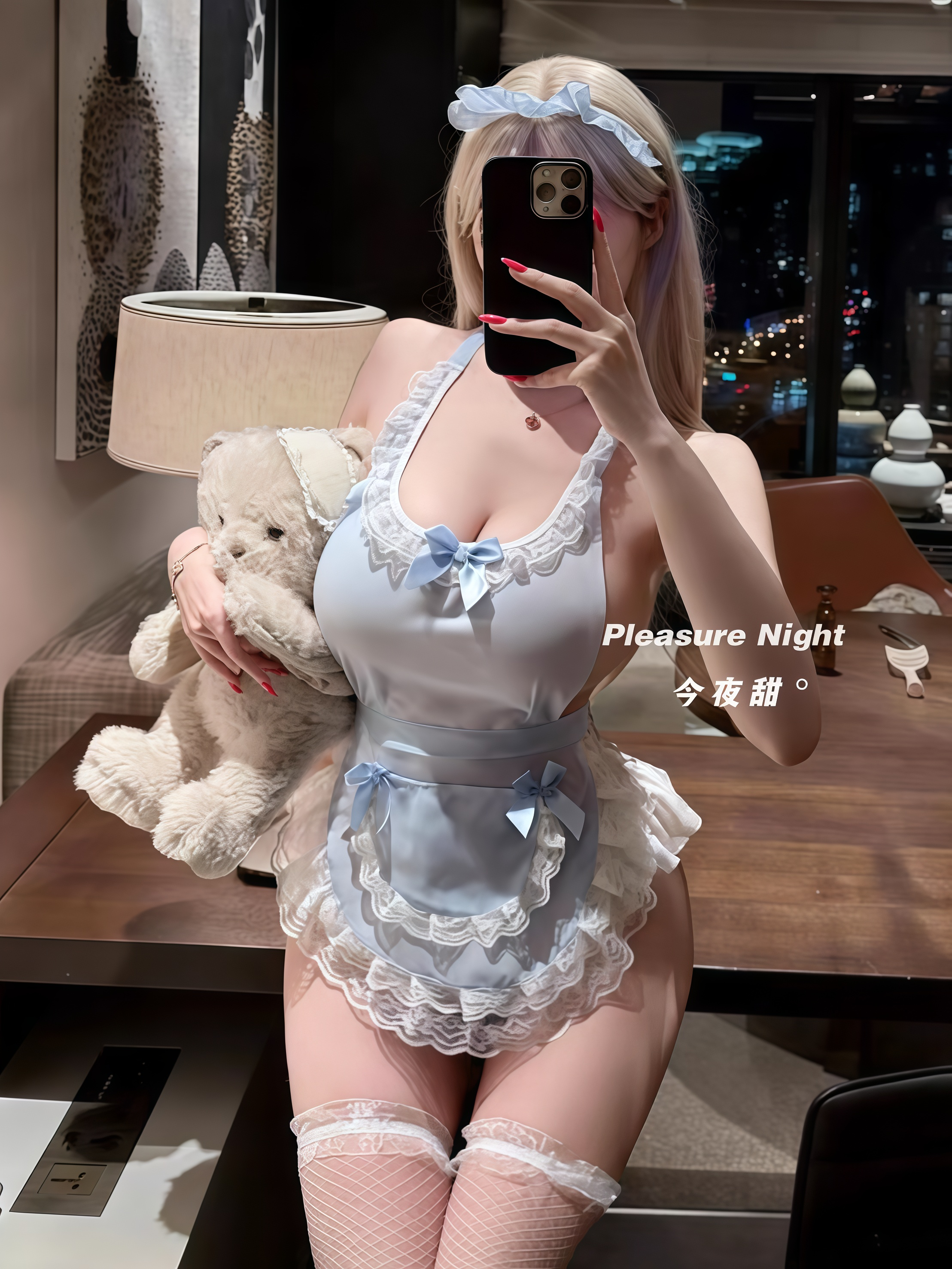甜心小蛋糕*性感蕾丝2026新款睡裙吊带女仆制服纯欲情趣诱惑内衣