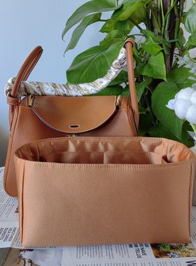 适用于Hermes琳迪lindy mini/26/30纯缎面内胆包收纳包包撑不褪色