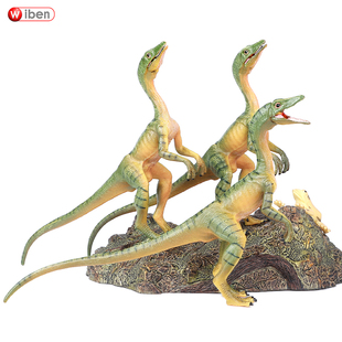 儿童礼物仿真动物玩具模型恐龙世界秀颚龙模型2019年新款 电影同款