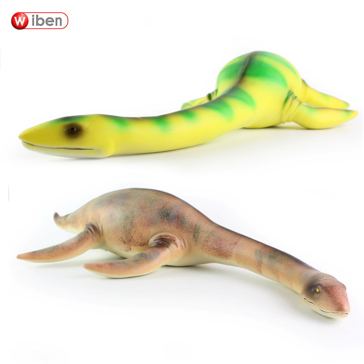 侏罗纪仿真大号蛇颈龙玩具软胶动物恐龙模型儿童男生礼物软的玩偶