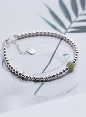 匠趣女纯银原创设计转运珠