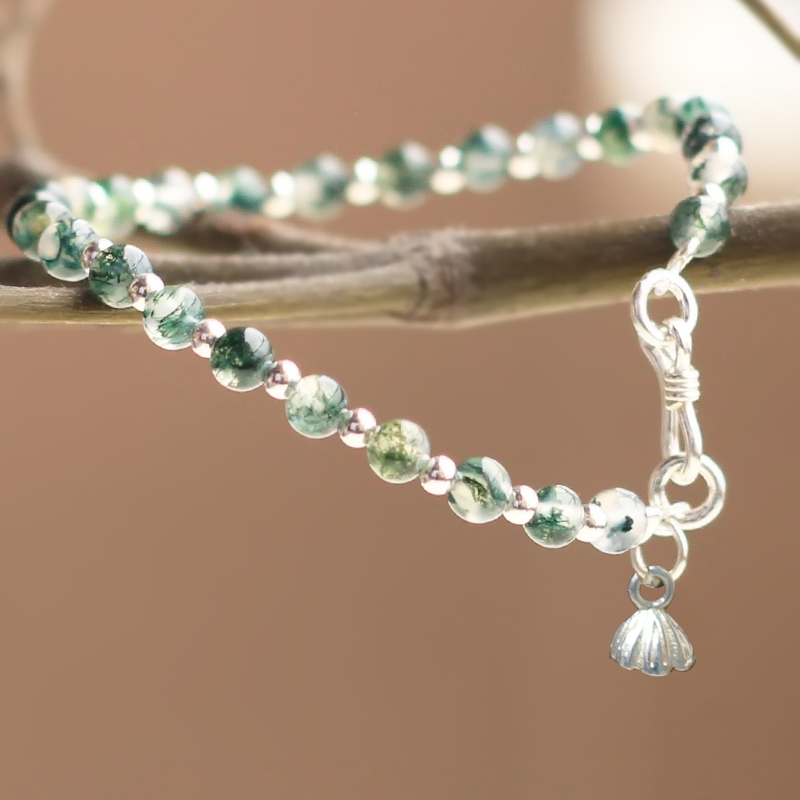 原创小众天然水晶水草好看细玛瑙