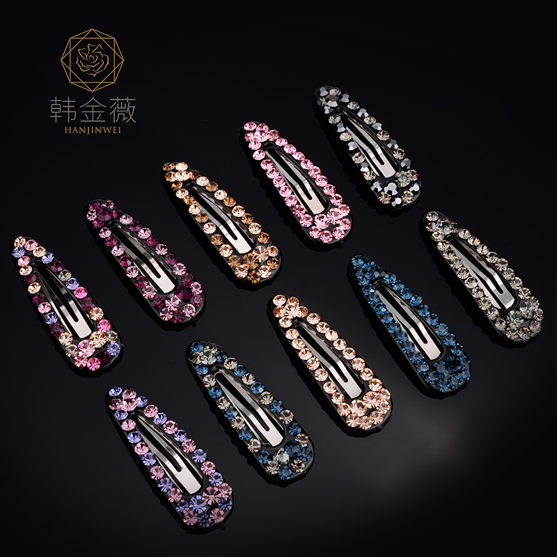 发饰发夹水钻bb夹韩式饰品一字夹