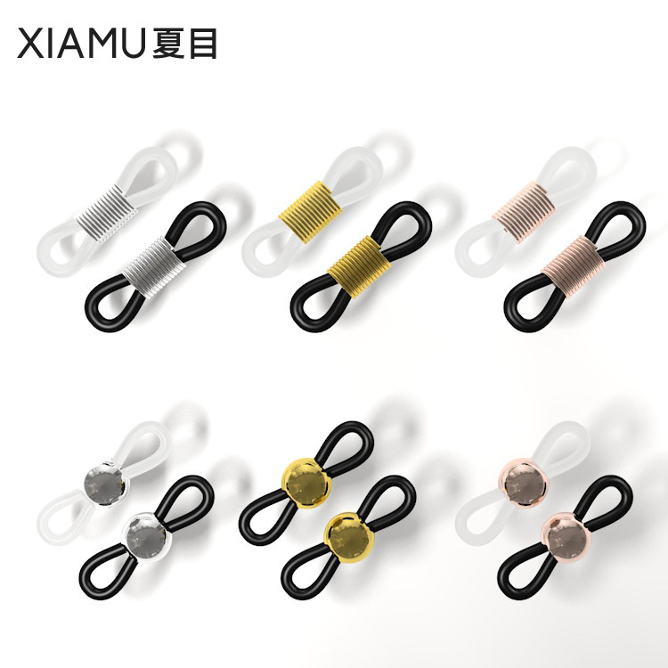 眼镜链防滑橡胶圈硅胶扣挂脖绳防滑diy配件链接扣玫瑰金 金色银色,ZIPPO/瑞士军刀/眼镜,眼镜盒,淘宝优惠券,粉丝福利购,淘宝优惠卷