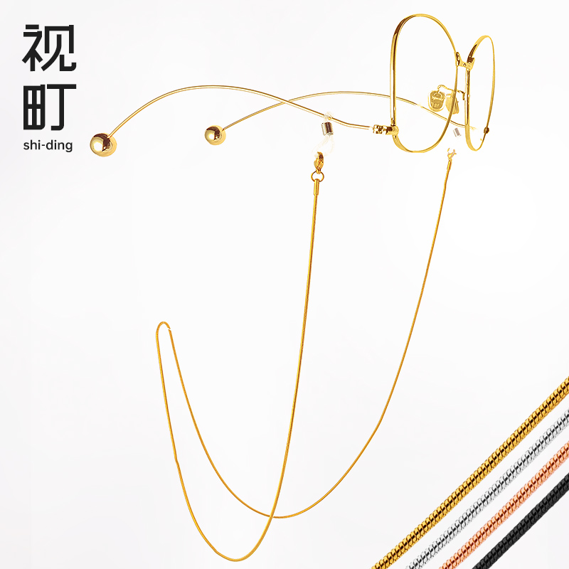韩国时尚眼镜链条女国风复古网红潮人挂脖明星款挂链挂绳男不褪色,ZIPPO/瑞士军刀/眼镜,眼镜链,淘宝优惠券,粉丝福利购,淘宝优惠卷