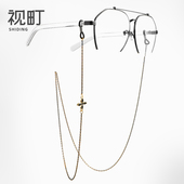 金属眼镜链条韩国复古挂脖简约时尚 眼镜链防滑挂绳墨镜老花镜链子