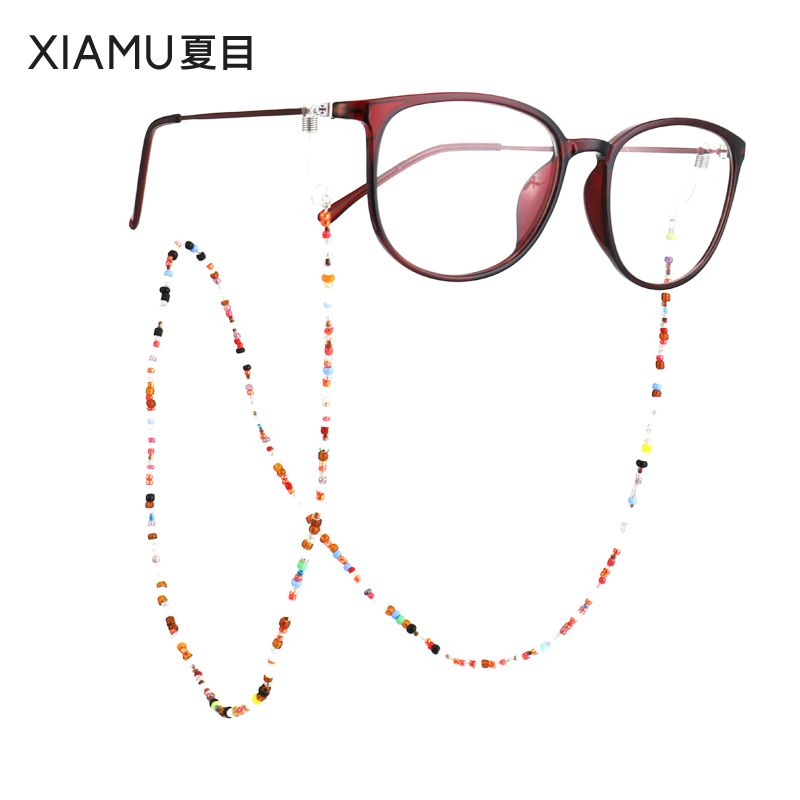 视町时尚串珠防丢眼镜链