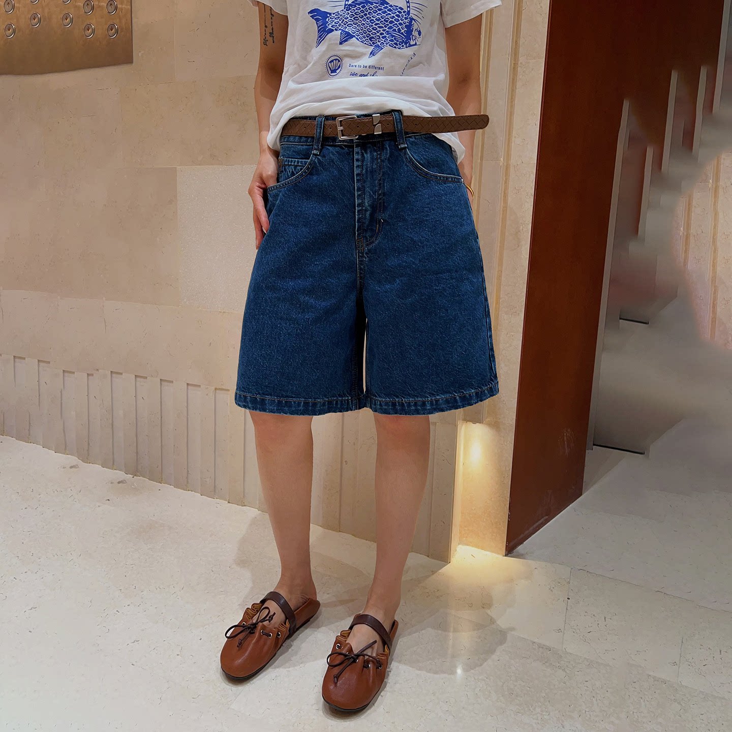 索玛拉特价牛仔裤女夏新款百搭潮