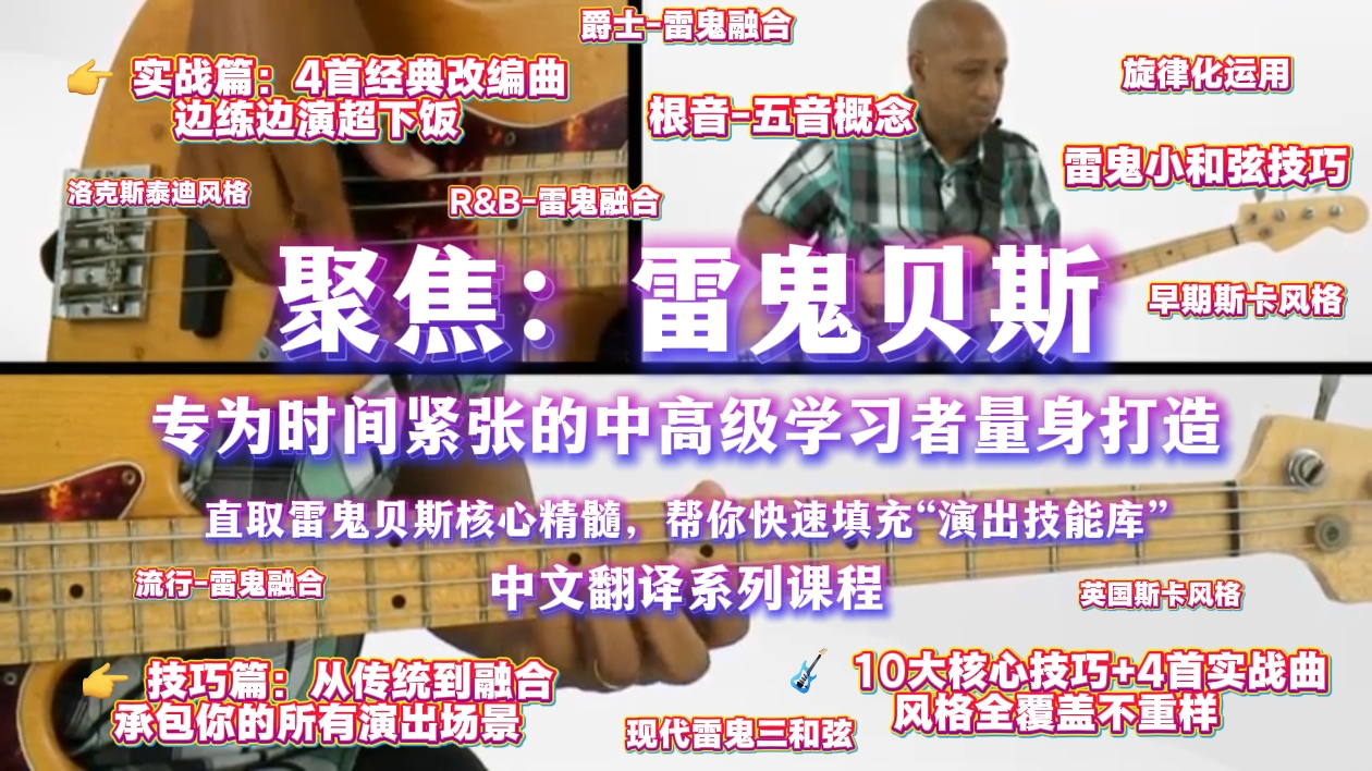 Andrew Ford《聚焦：雷鬼贝斯》技能包来袭